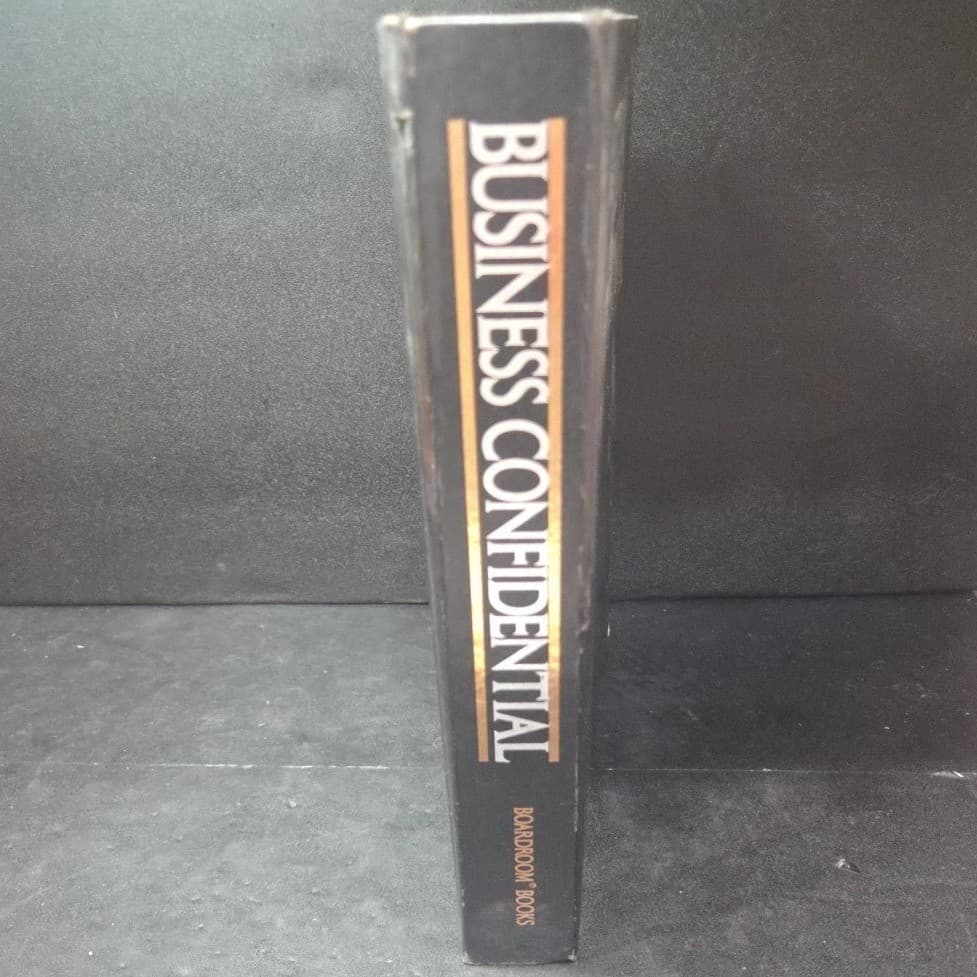 Business Confidential Boardroom Books 1985 Hardcover Management Strategy Guide - Thumbnail 9