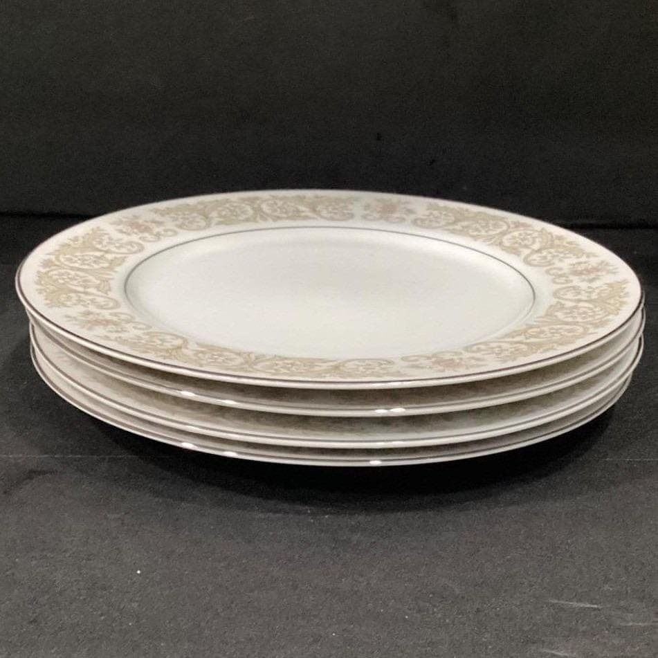 Regal Diamond China Citrus Dinner Plates, Set of 4, Multicolor Floral Tableware - Thumbnail 7