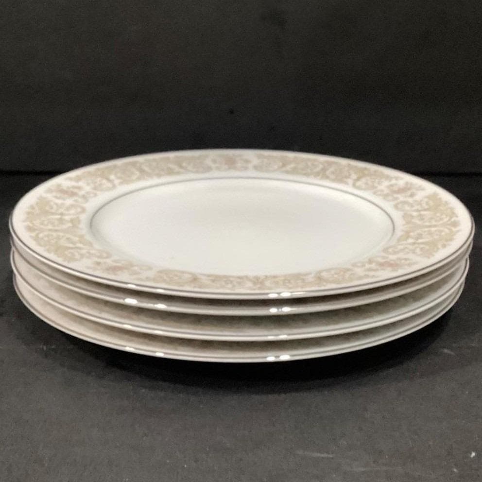Regal Diamond China Citrus Dinner Plates, Set of 4, Multicolor Floral Tableware - Thumbnail 9