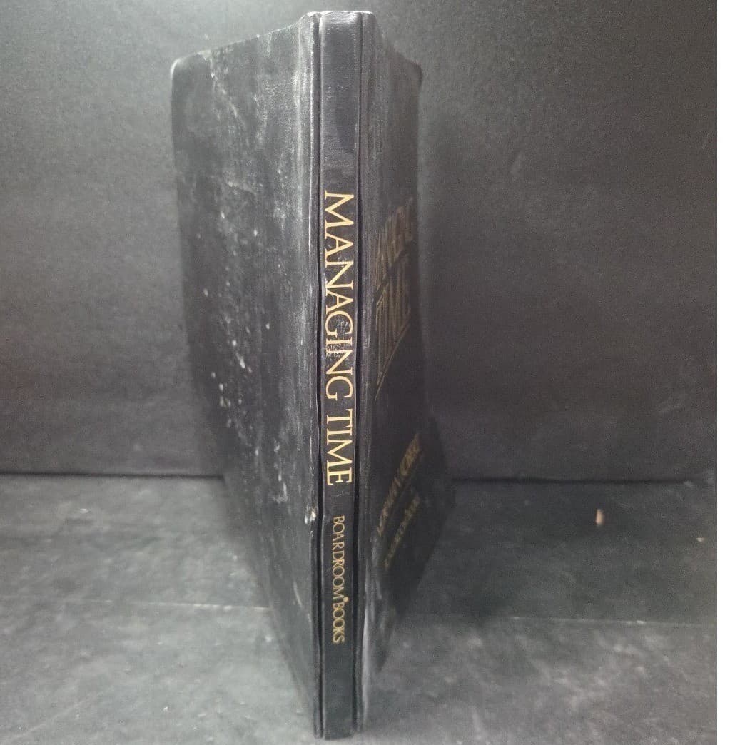 Managing Time Norman Kobert Boardroom Books 1980 Vtg Business Management Guide - Thumbnail 8