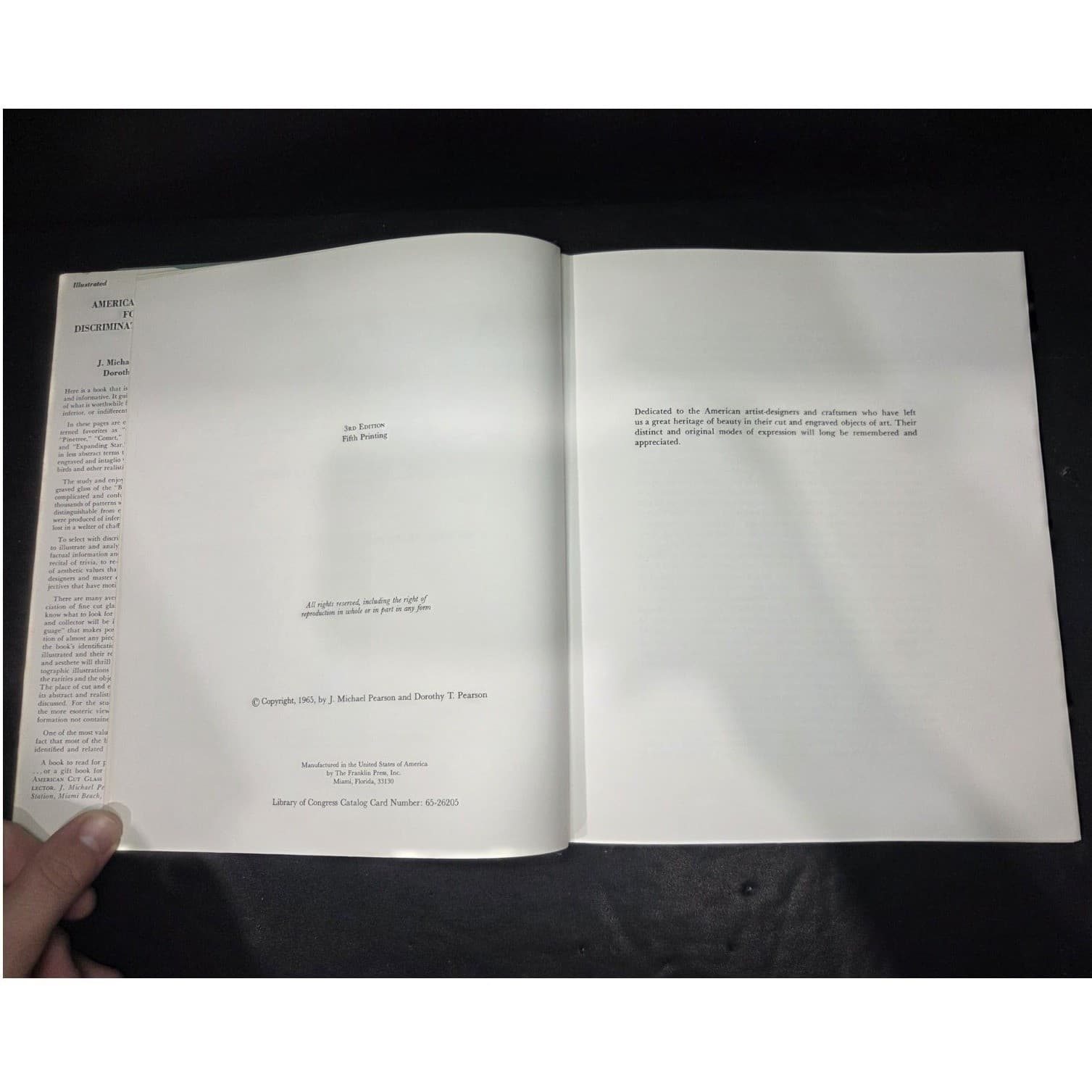 Signed American Cut Glass for the Discriminating Collector Pearson 3rd Edition - Thumbnail 5