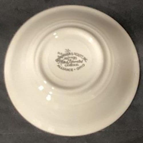Cunningham & Pickett Cardinal Berry Bowls, Set of 4, Hand-Decorated Tableware - Thumbnail 5