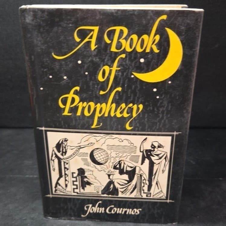 A Book of Prophecy John Cournos Bell Publishing Hardcover Occult Nostradamus - Thumbnail 2