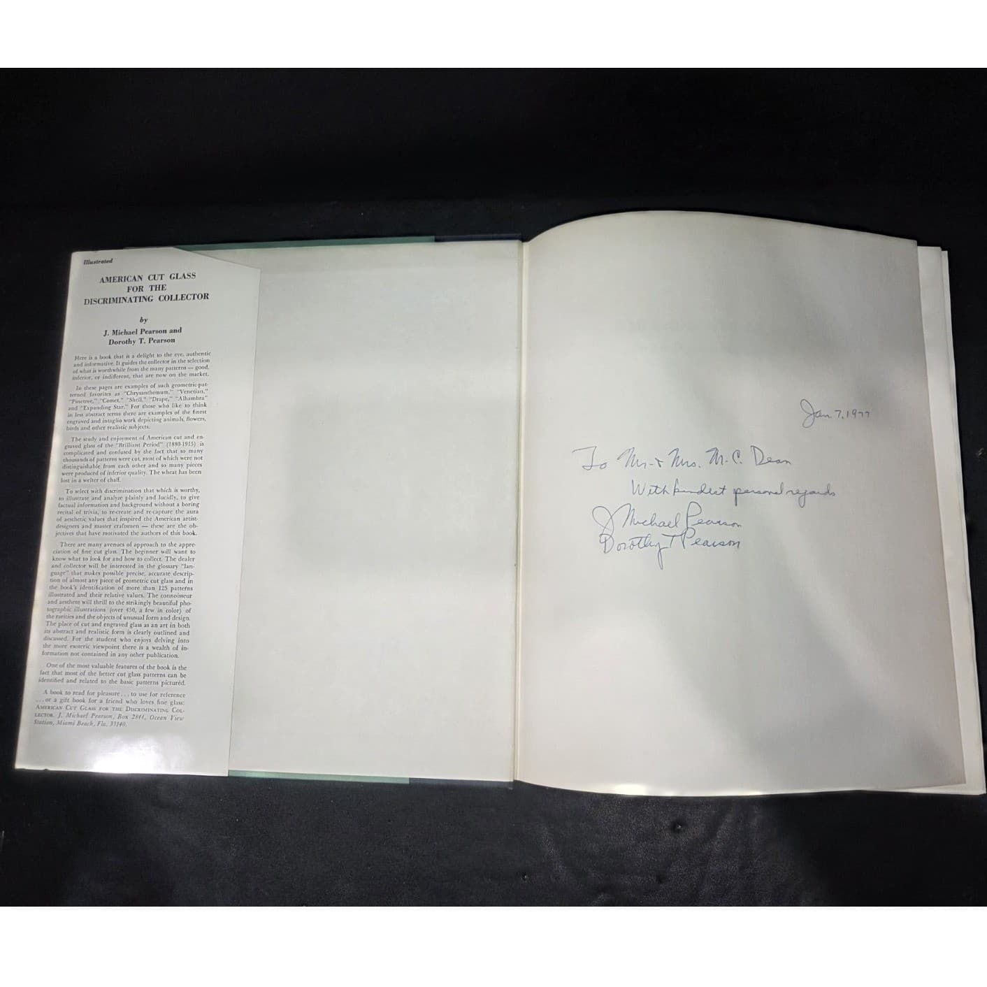 Signed American Cut Glass for the Discriminating Collector Pearson 3rd Edition - Thumbnail 3