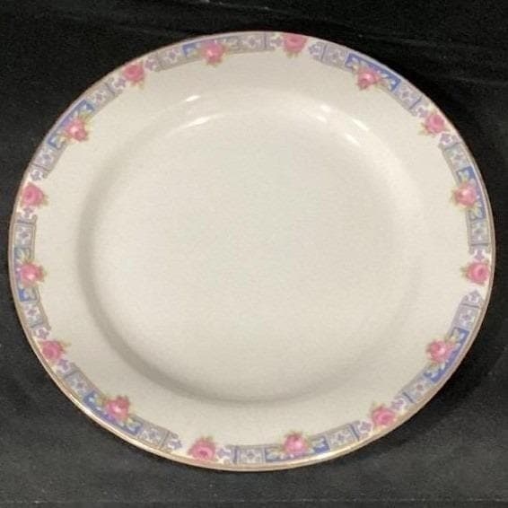 Carrollton H Salad Plates, Set of 2, Vintage Queen Anne Floral Bone China - Thumbnail 5