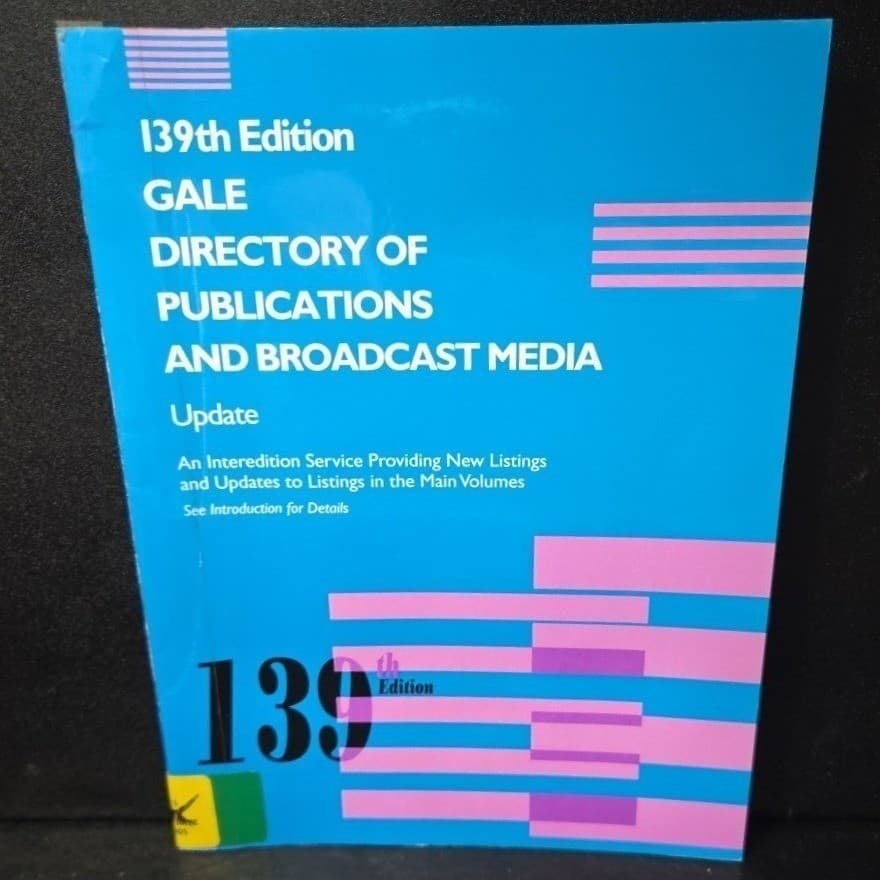 Gale Directory of Publications & Broadcast Media 139th Edition Update Softcover - Thumbnail 2