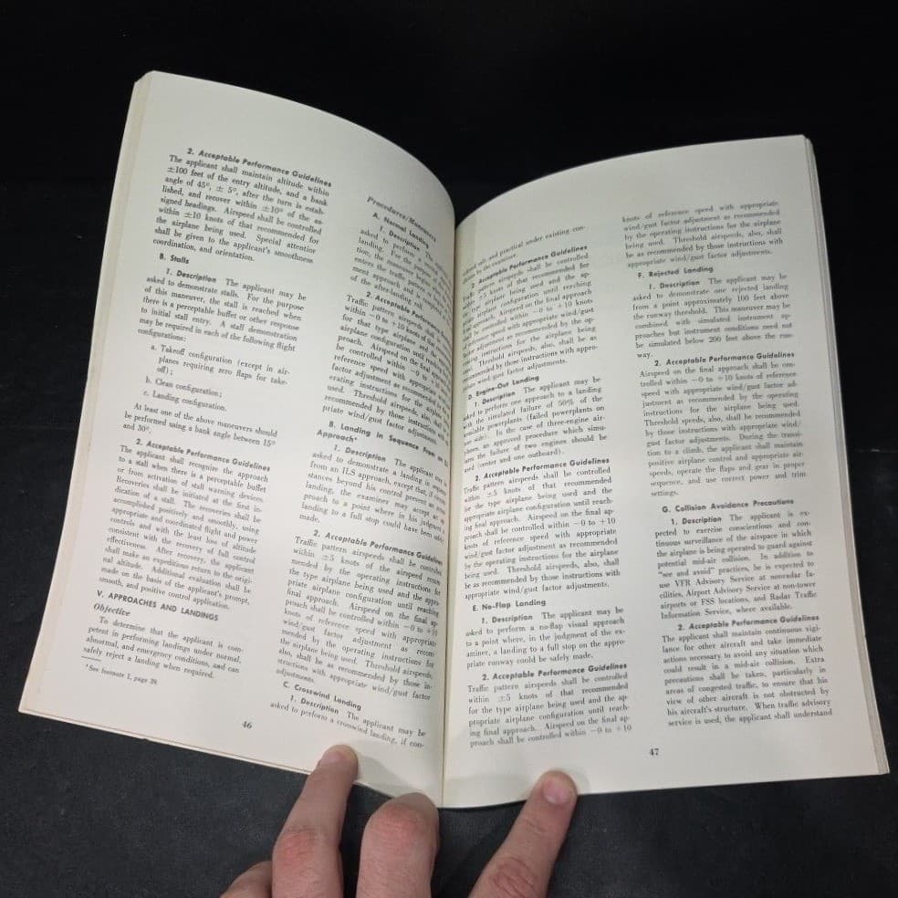 FAA Flight Test Guides Typical Written Exam for Pilots 1976 Aero Publishers - Thumbnail 7