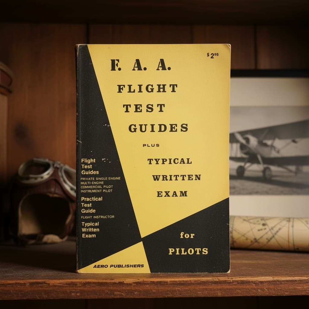 FAA Flight Test Guides Typical Written Exam for Pilots 1976 Aero Publishers