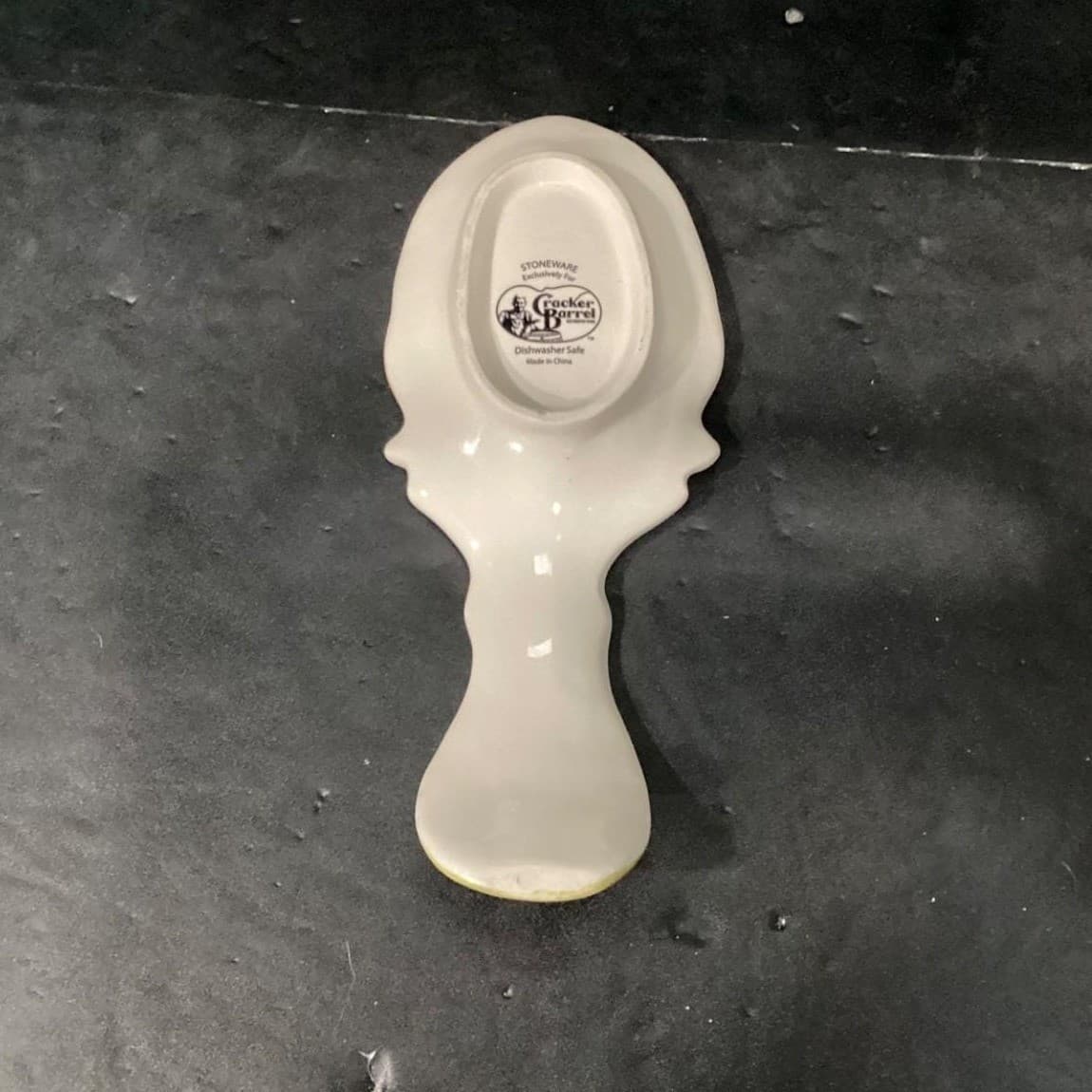 Cracker Barrel Harvest Spoon Rest, Autumn Ceramic Holder, Seasonal Tableware - Thumbnail 4