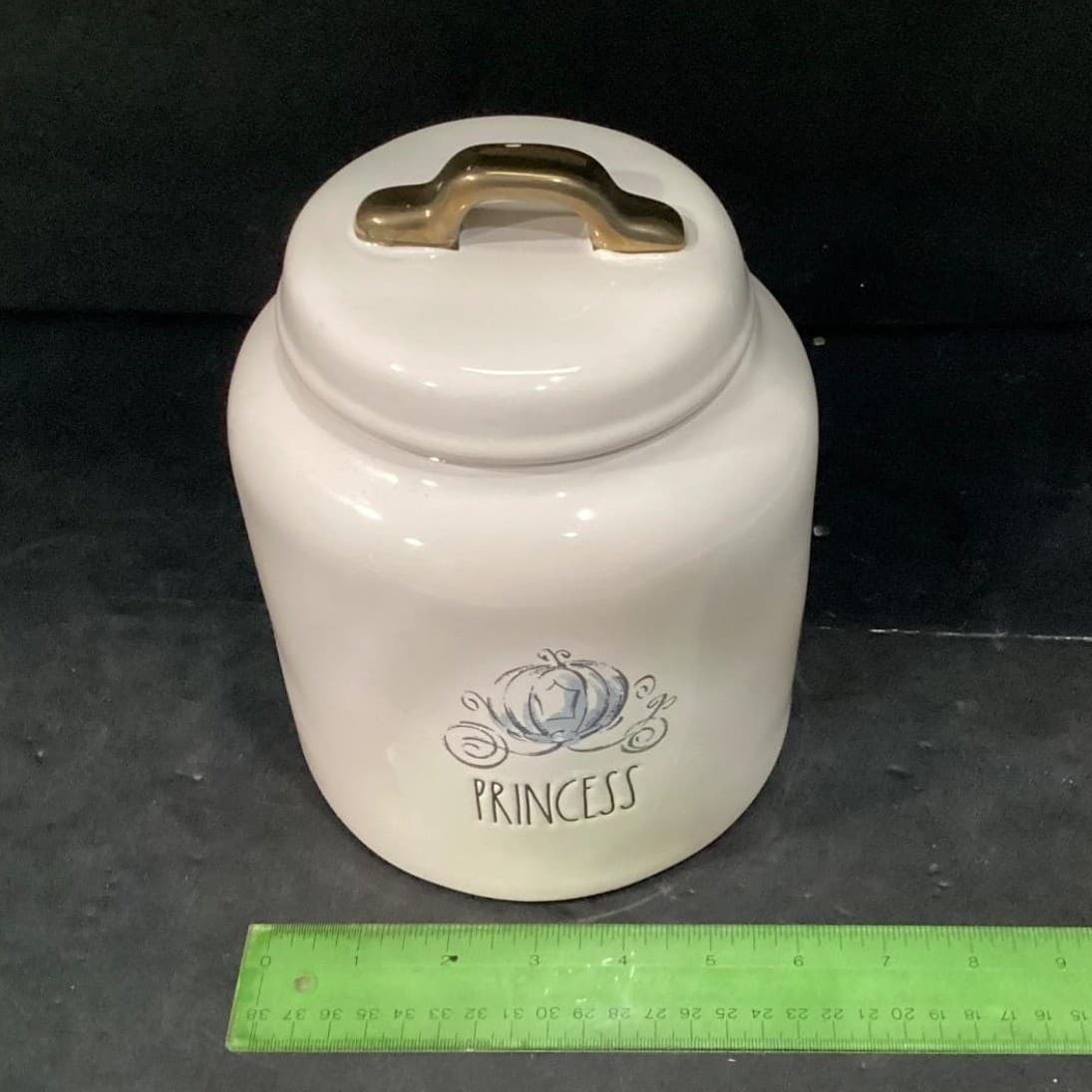 Rae Dunn Disney "Princess" Large Canister, Artisan Collection Container Storage - Thumbnail 9