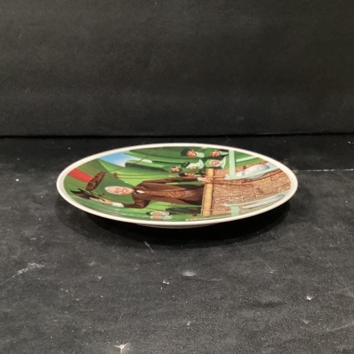 Knowles Wonderful Wizard of Oz Mayor Decorative Plate, Norman Rockwell-Style - Thumbnail 8