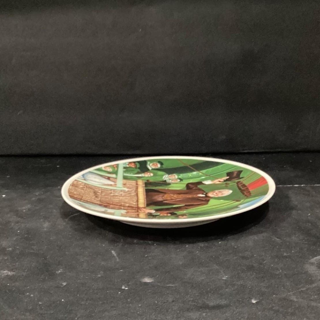 Knowles Wonderful Wizard of Oz Mayor Decorative Plate, Norman Rockwell-Style - Thumbnail 10