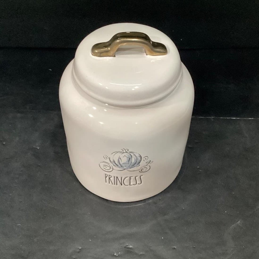 Rae Dunn Disney "Princess" Large Canister, Artisan Collection Container Storage - Thumbnail 3