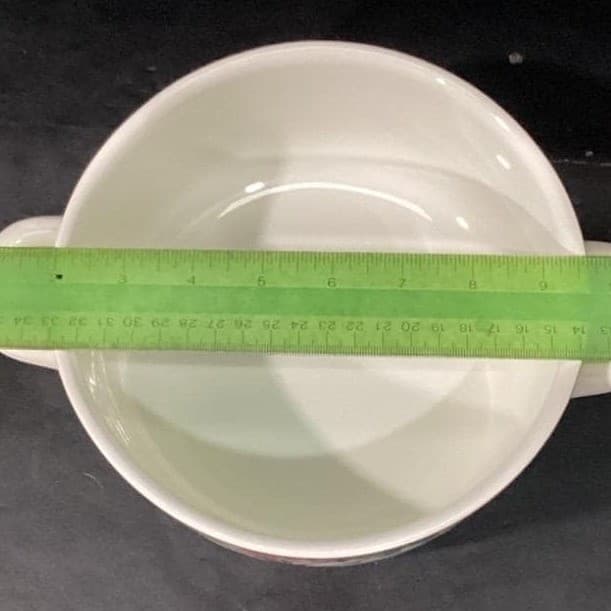 Villeroy & Boch Botanica Covered Vegetable Dish, Vintage Malva Silvestris Design - Thumbnail 9