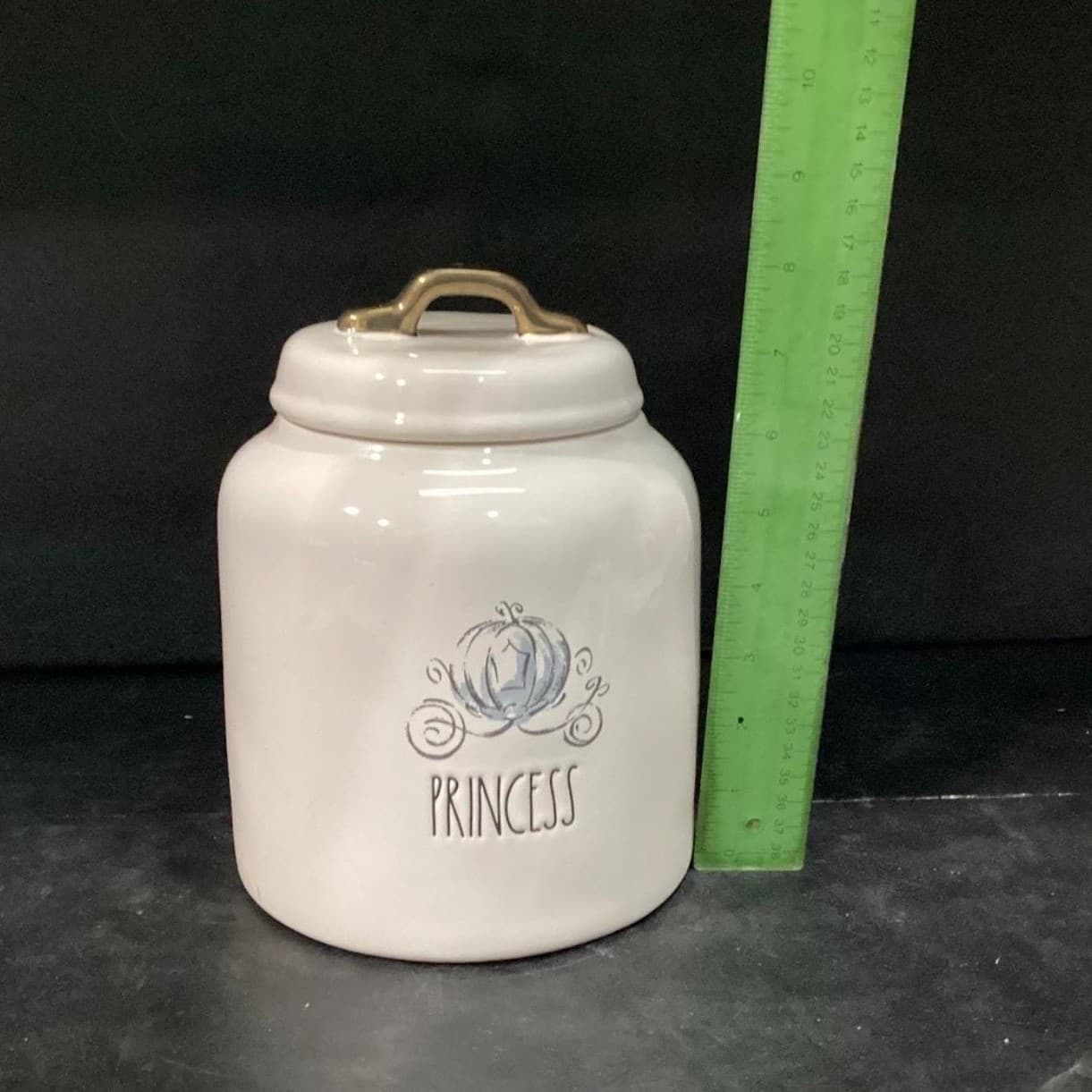 Rae Dunn Disney "Princess" Large Canister, Artisan Collection Container Storage - Thumbnail 8