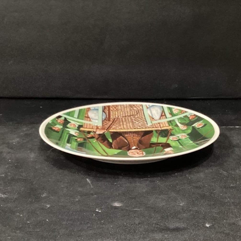 Knowles Wonderful Wizard of Oz Mayor Decorative Plate, Norman Rockwell-Style - Thumbnail 9
