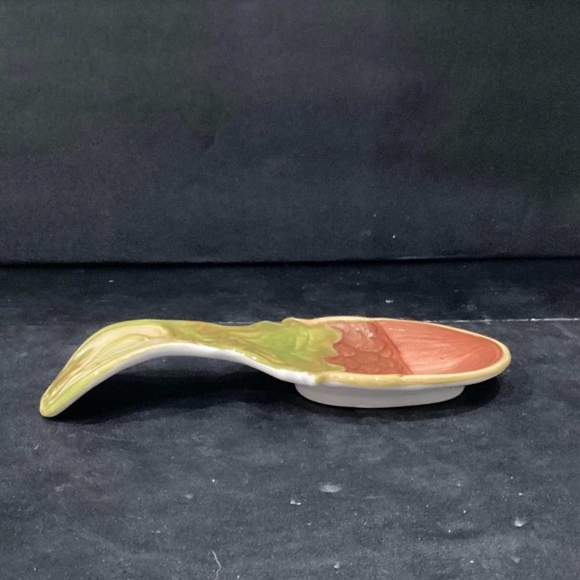 Cracker Barrel Harvest Spoon Rest, Autumn Ceramic Holder, Seasonal Tableware - Thumbnail 8