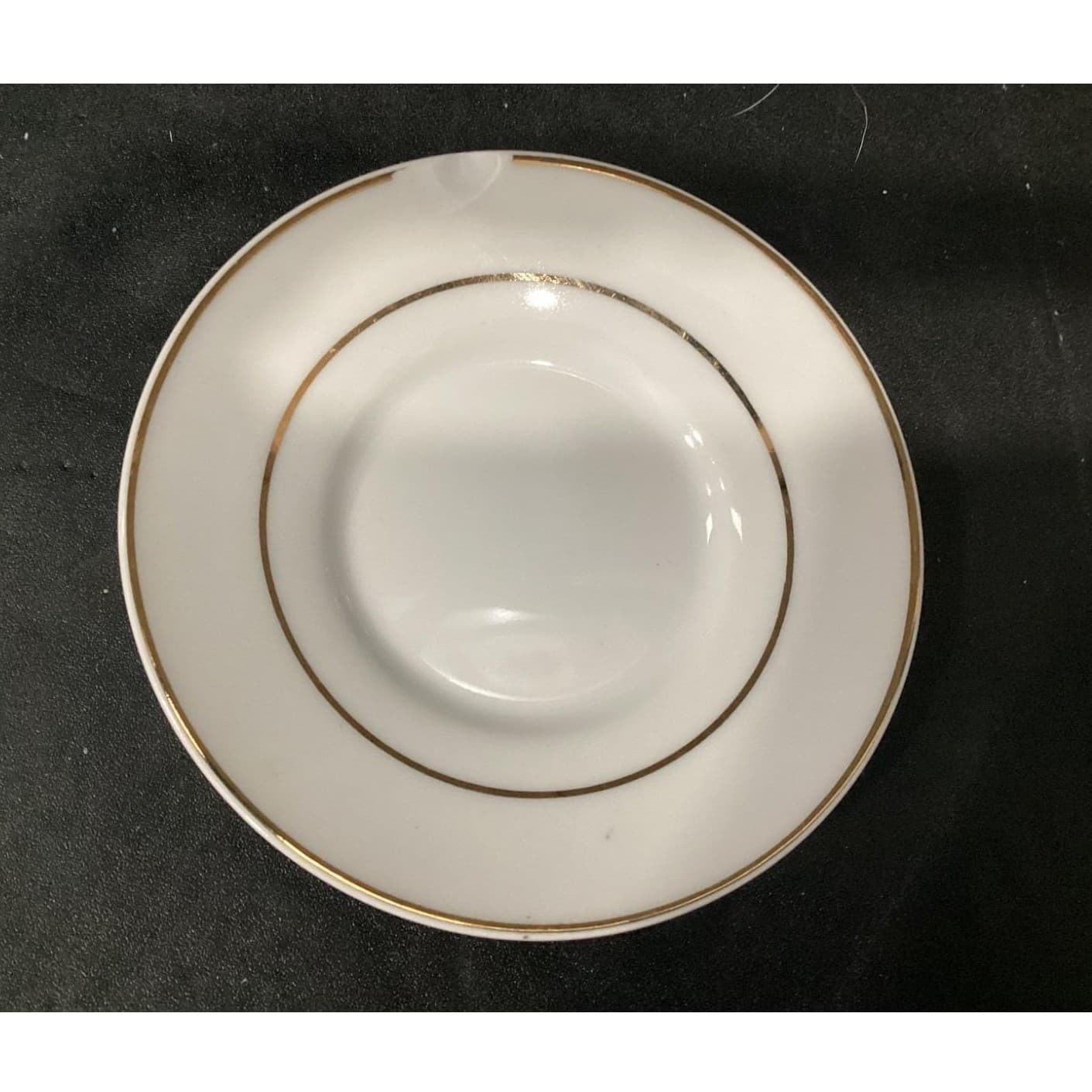 I. Godinger & Co. White Demitasse Cups w Saucers, Gold Trim Dinnerware Tableware - Thumbnail 15