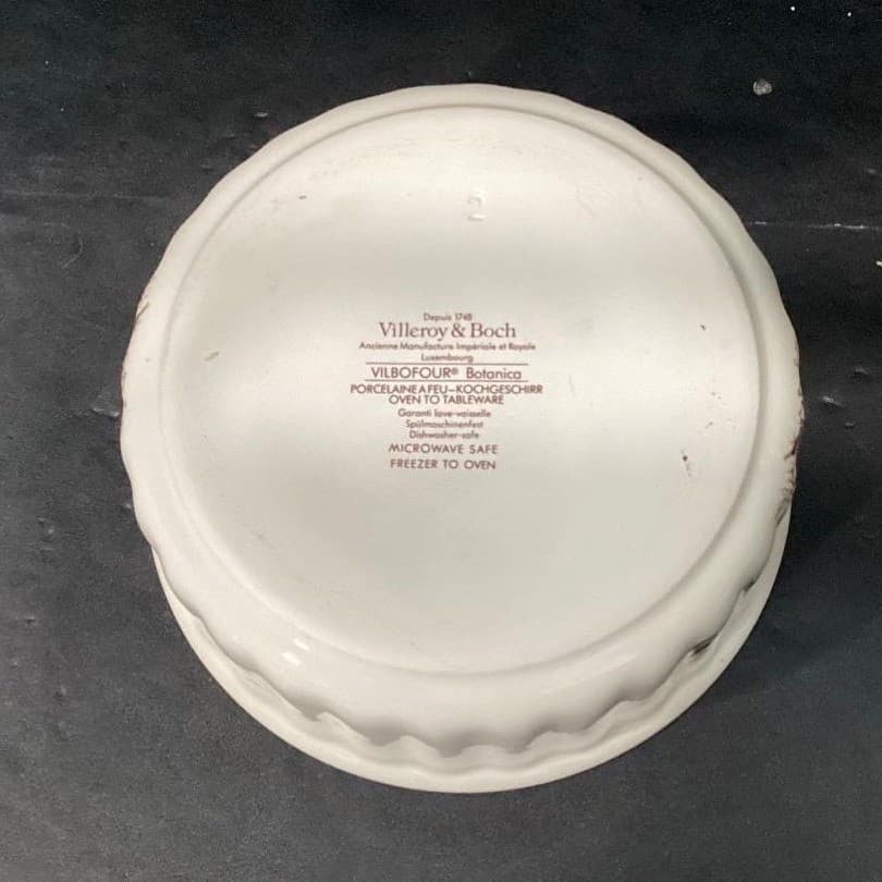 Villeroy & Boch Botanica Casserole Dish, Vintage Anthyllis Vulneraria Design - Thumbnail 5