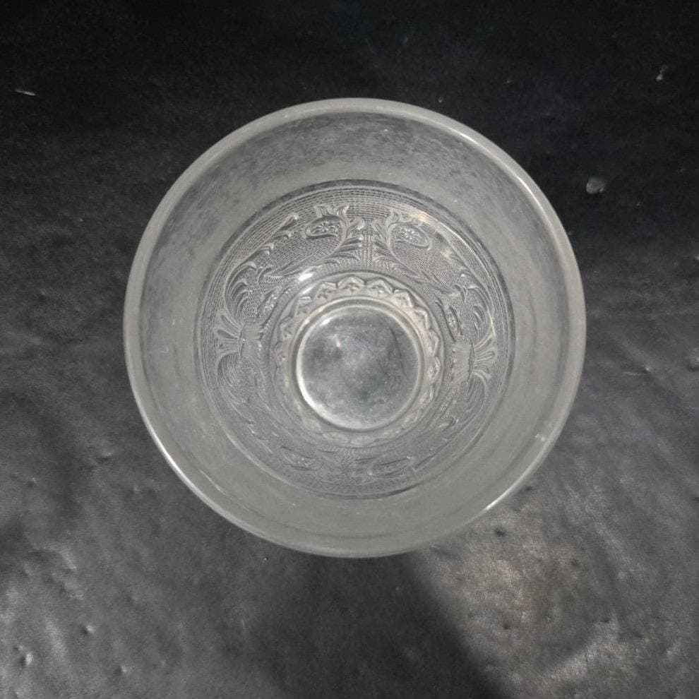 Duncan & Miller Sandwich Clear Tumbler, Vintage Flat Iced Tea Glass, Replacement - Thumbnail 4