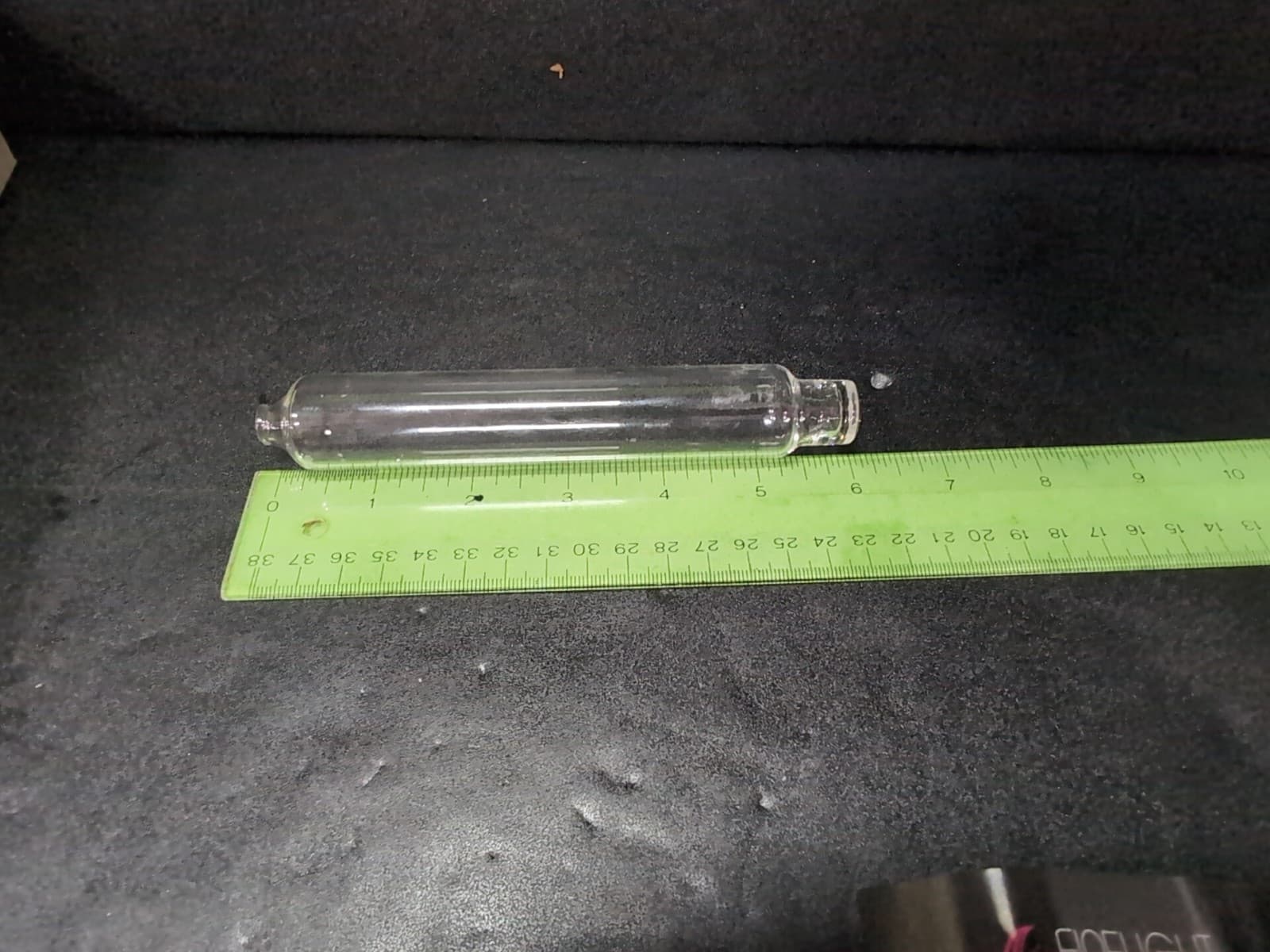 Firelight Glass 6" Classic Taper Candlestick, Hand Blown Oil Lamp, Replacement - Thumbnail 7