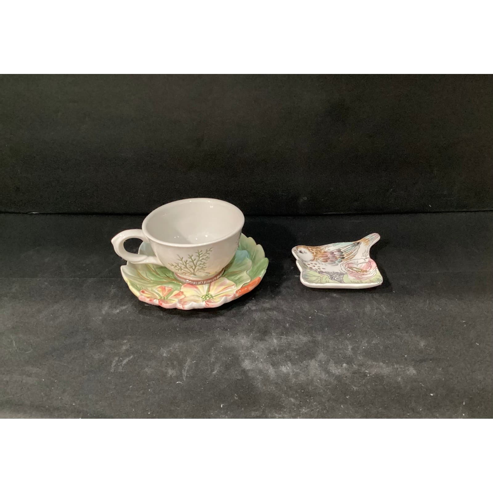 Fitz & Floyd Butterfly Tea Set, English Garden Collection, Replacement Tableware - Thumbnail 12