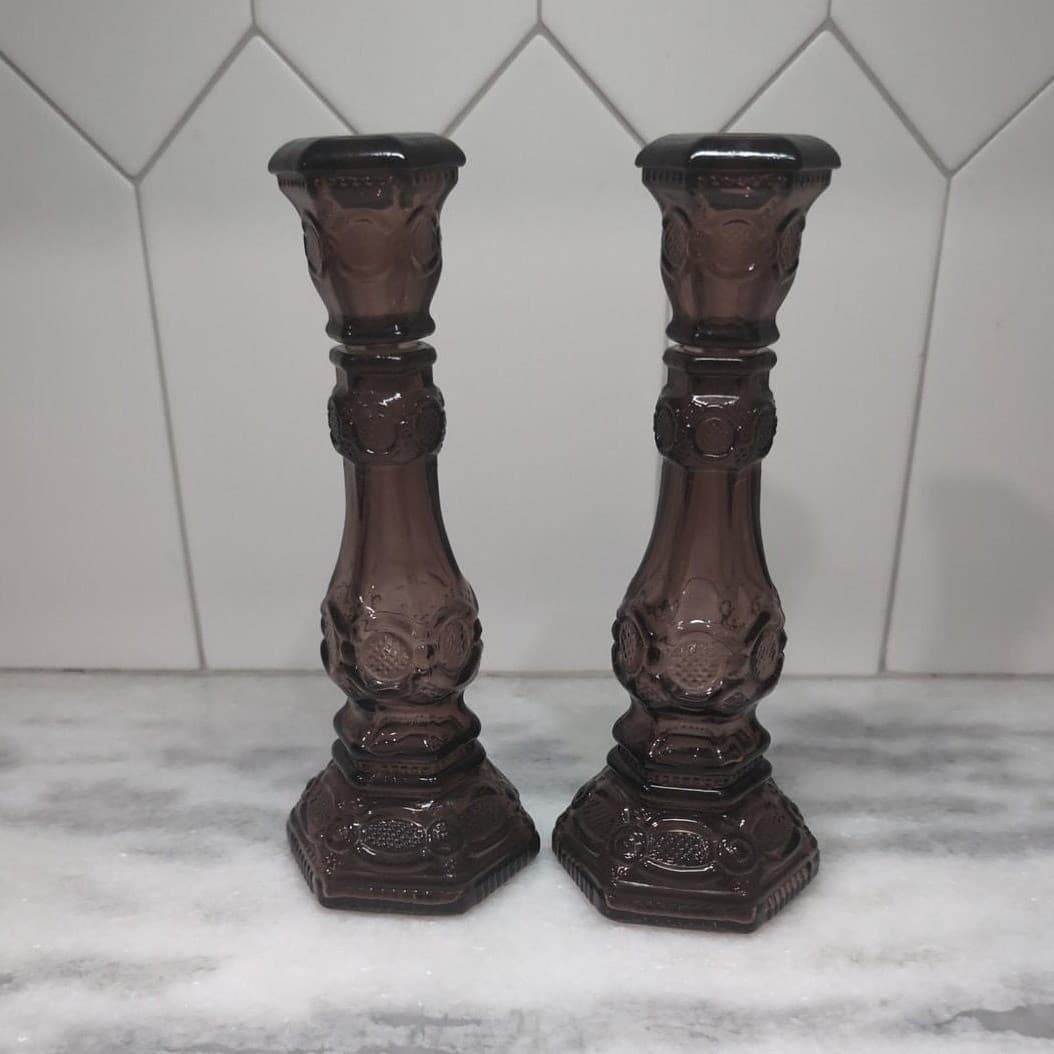 Avon Dutch Charisma Candleholders, Set Of 2, Vintage Style Replacement Bottles - Thumbnail 5