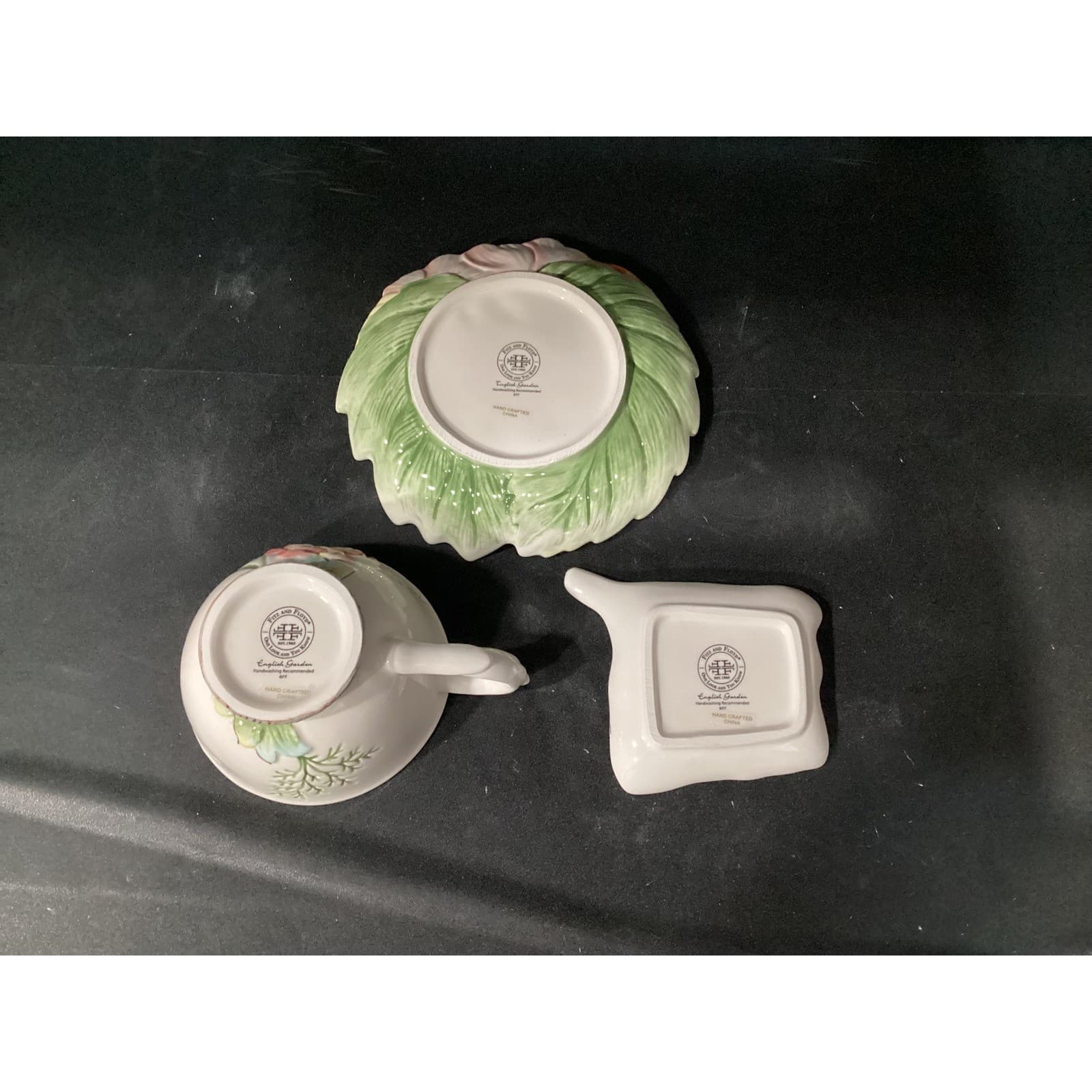 Fitz & Floyd Butterfly Tea Set, English Garden Collection, Replacement Tableware - Thumbnail 10