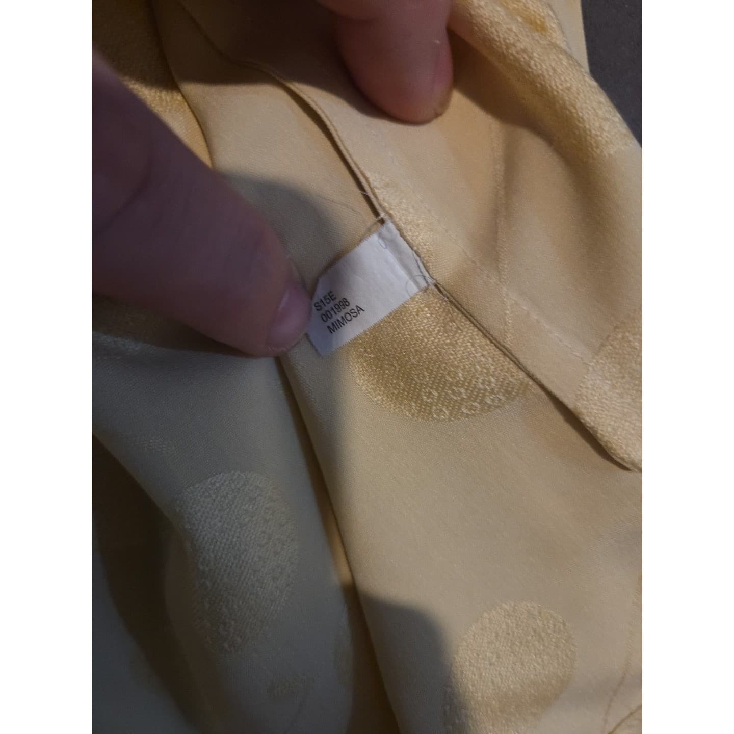 Nat Nast Golf Ball Club Jacquard Shirt, Mimosa Yellow, Men's Large, S15E 001998 - Thumbnail 6