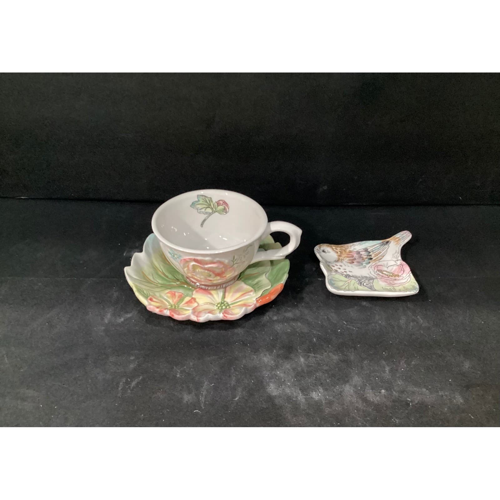 Fitz & Floyd Butterfly Tea Set, English Garden Collection, Replacement Tableware - Thumbnail 14