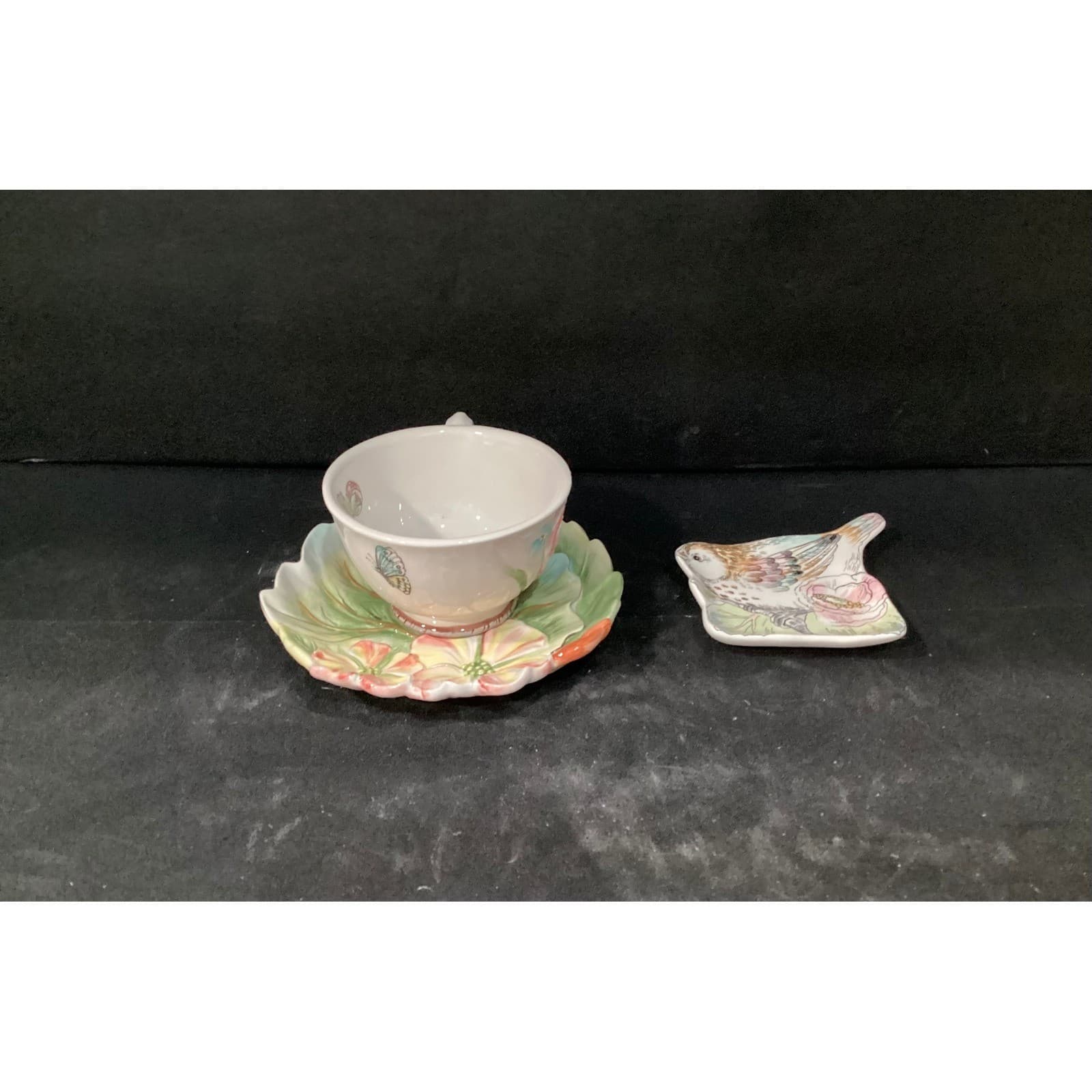 Fitz & Floyd Butterfly Tea Set, English Garden Collection, Replacement Tableware - Thumbnail 15