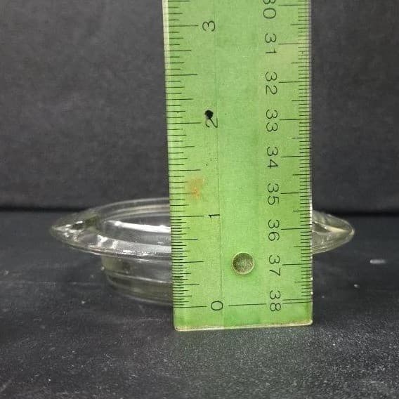 Ramada Logo Glass Ashtray, Replacement Advertising Keepsake, Trinket Holder Dish - Thumbnail 5