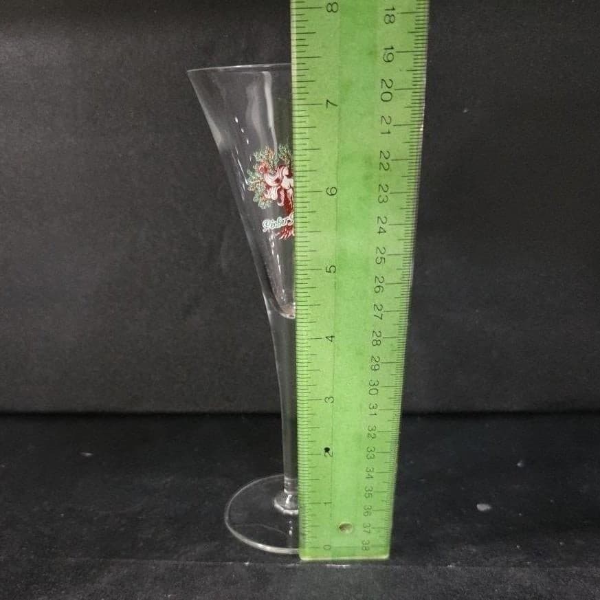 Pêcher Mignon Fluted Cocktail Glass, Vintage Mid-Century Stemware, Barware - Thumbnail 2