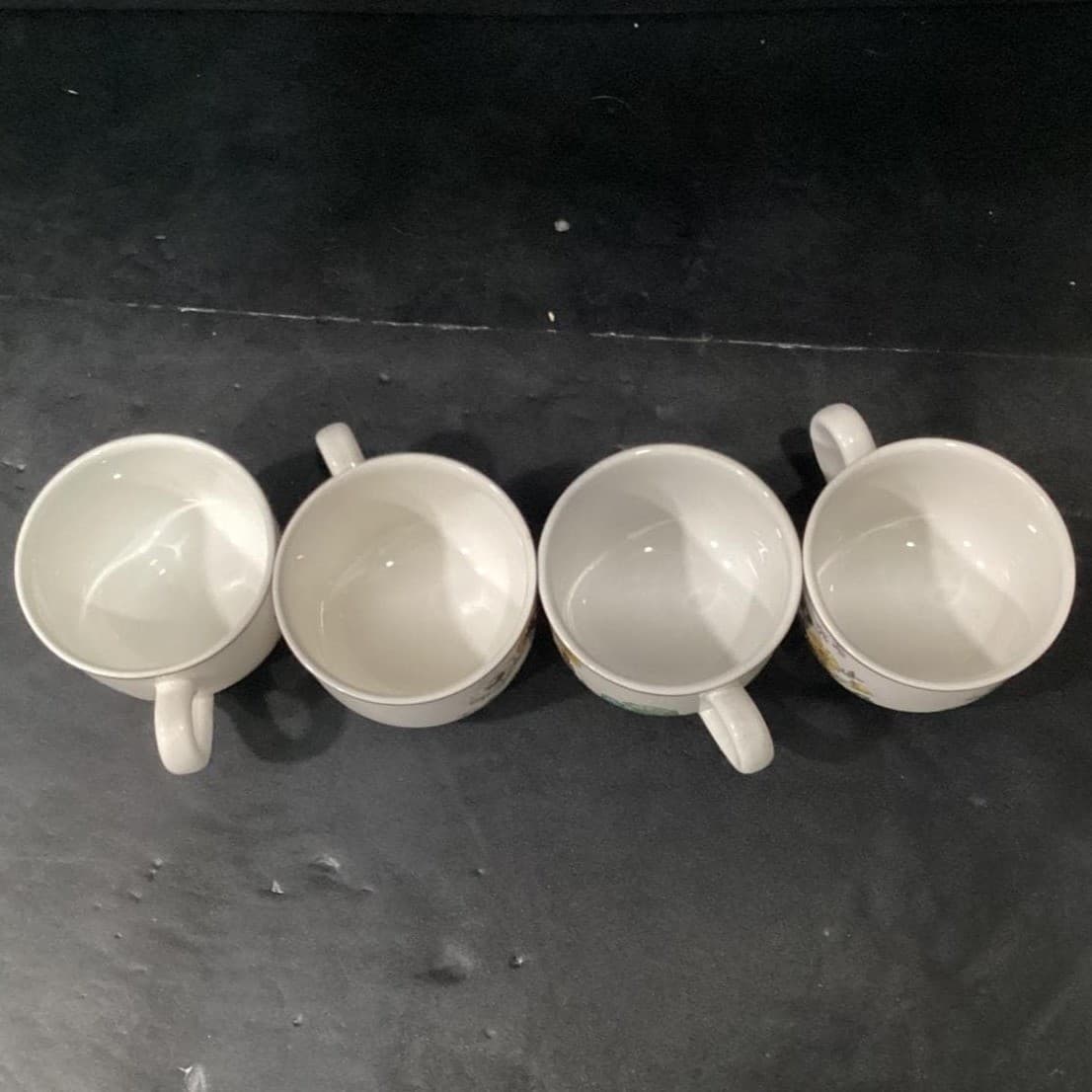 Villeroy & Boch Botanica Teacup and Saucers, Set of 4, Vintage Botanical Design - Thumbnail 3