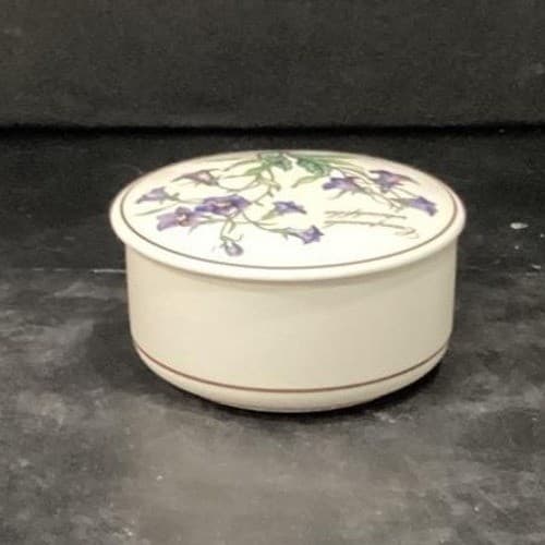 Villeroy & Boch Botanica Trinket Box, Vintage Campanula Rotundifolia Design - Thumbnail 11