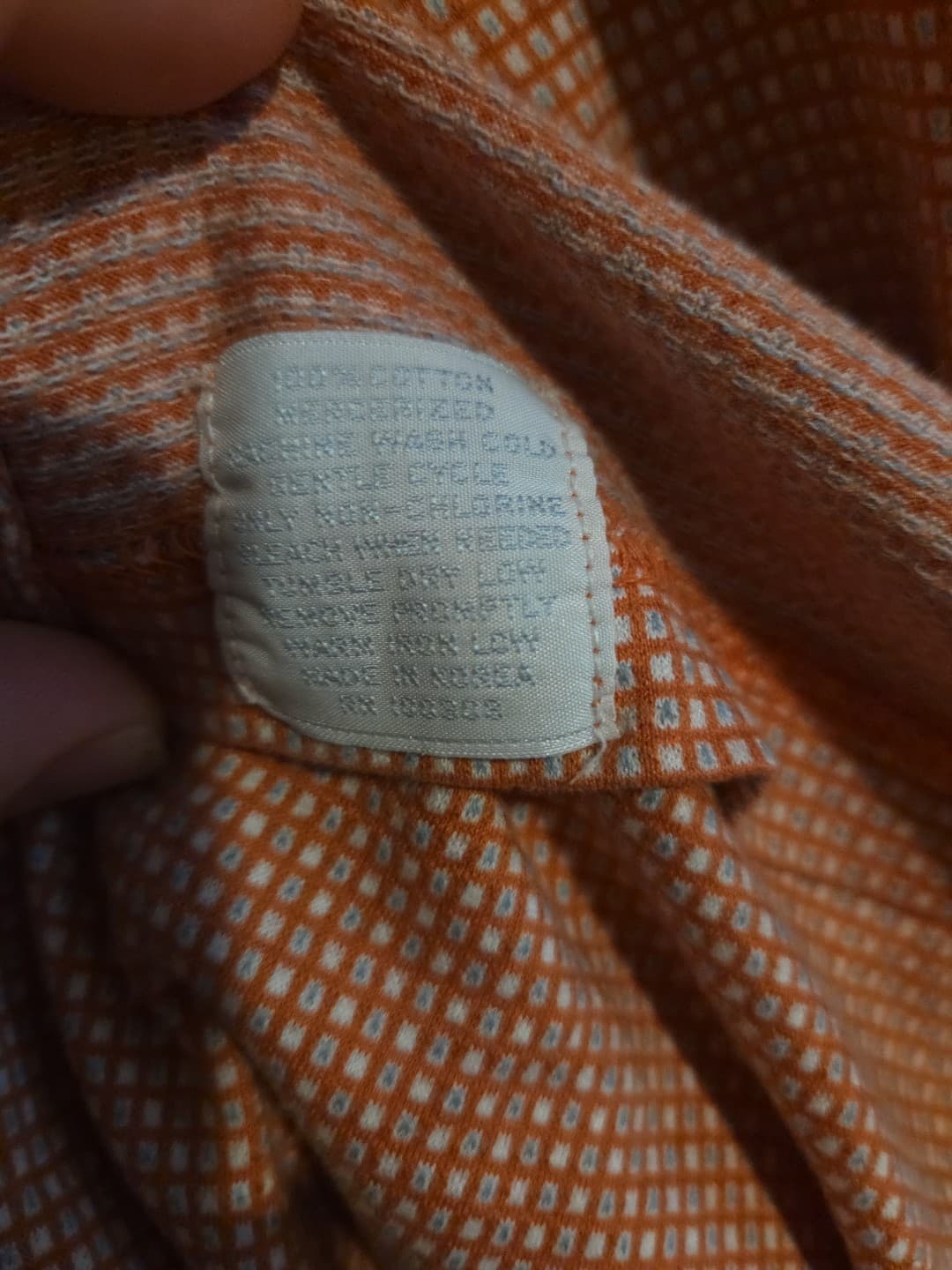 Peter Millar Mens Polo Golf Shirt Peach Orange Short Sleeve XL Vintage Waffle - Thumbnail 5