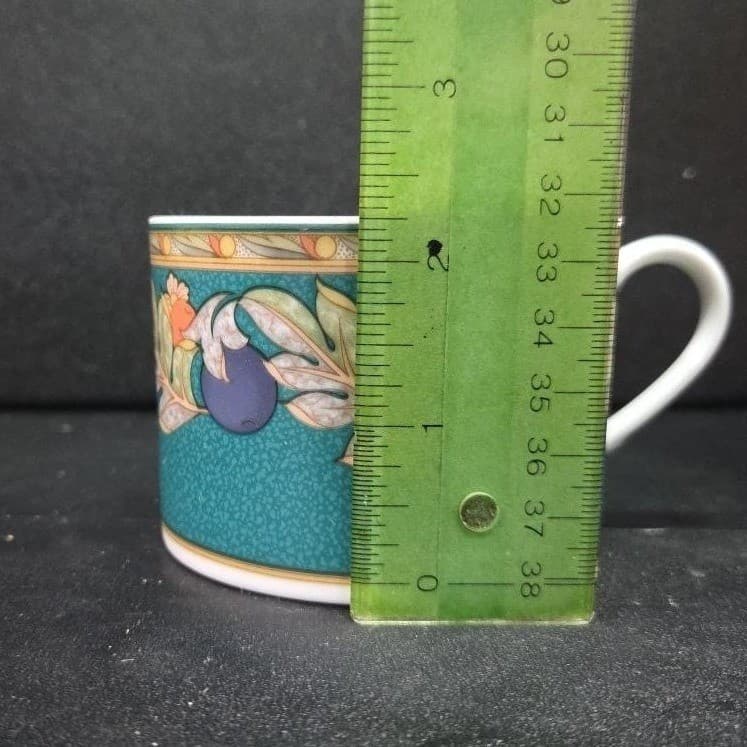Noritake Brandywine Teacup & Saucer, Vintage Impromptu Collection Tableware - Thumbnail 10