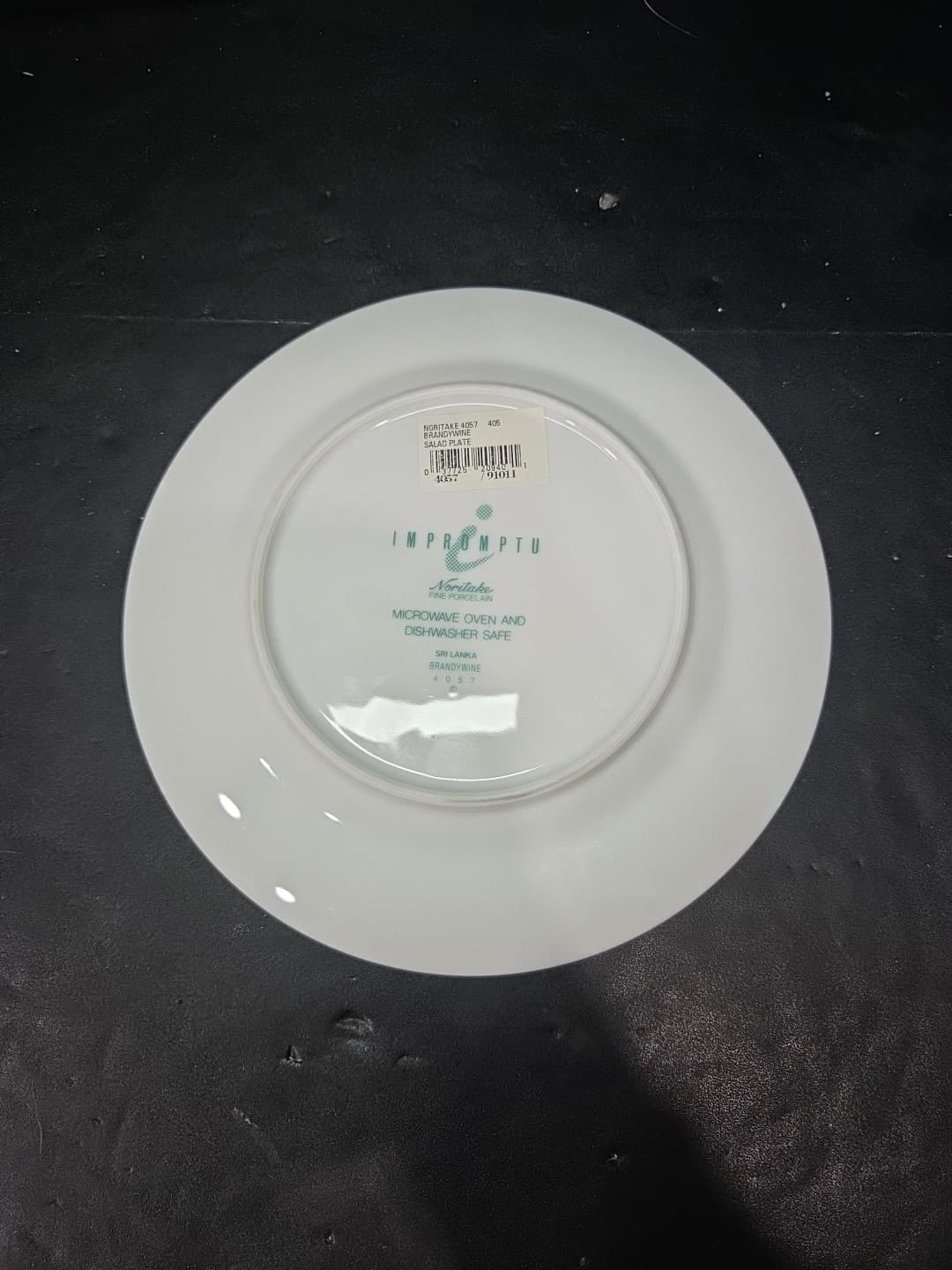 Noritake Brandywine Salad Plate, 8.5" Plate, Sri Lanka, Impromptu Collection - Thumbnail 2
