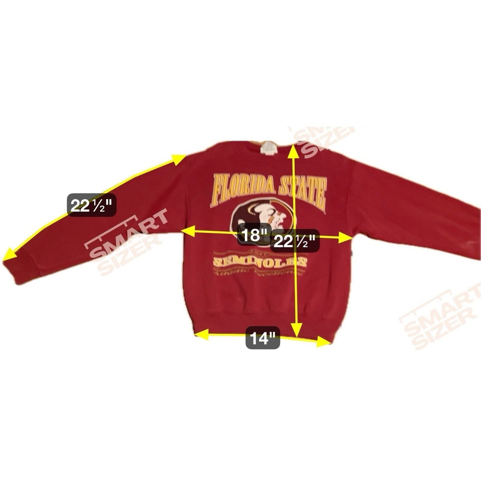 Lee Sport Florida State Seminoles Sweatshirt, Large Vintage, Made in USA - Thumbnail 2