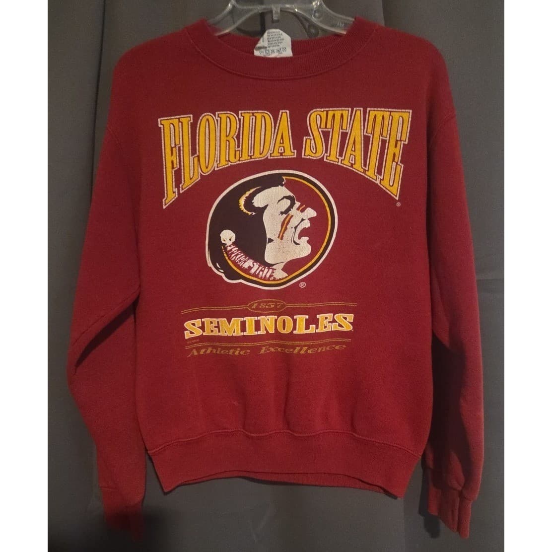 Lee Sport Florida State Seminoles Sweatshirt, Large Vintage, Made in USA - Thumbnail 3