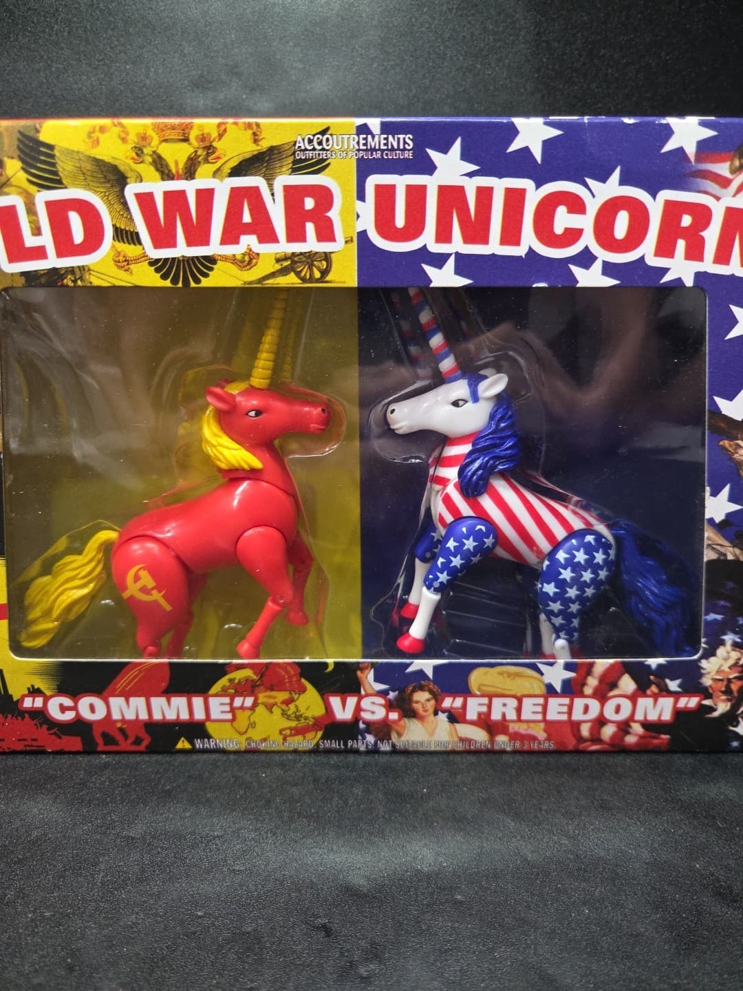 Rare Cold War Unicorns Commie Vs Freedom - 2006 Accoutrements - New - Thumbnail 7