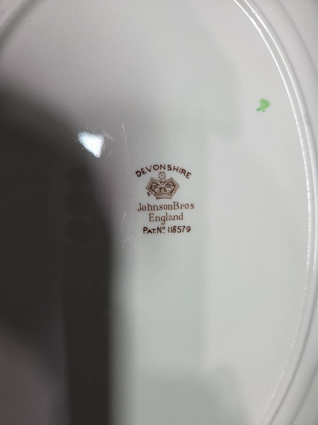 Johnson Bros Devonshire Platter, Vintage Floral Bone China, Oval Serveware - Thumbnail 3