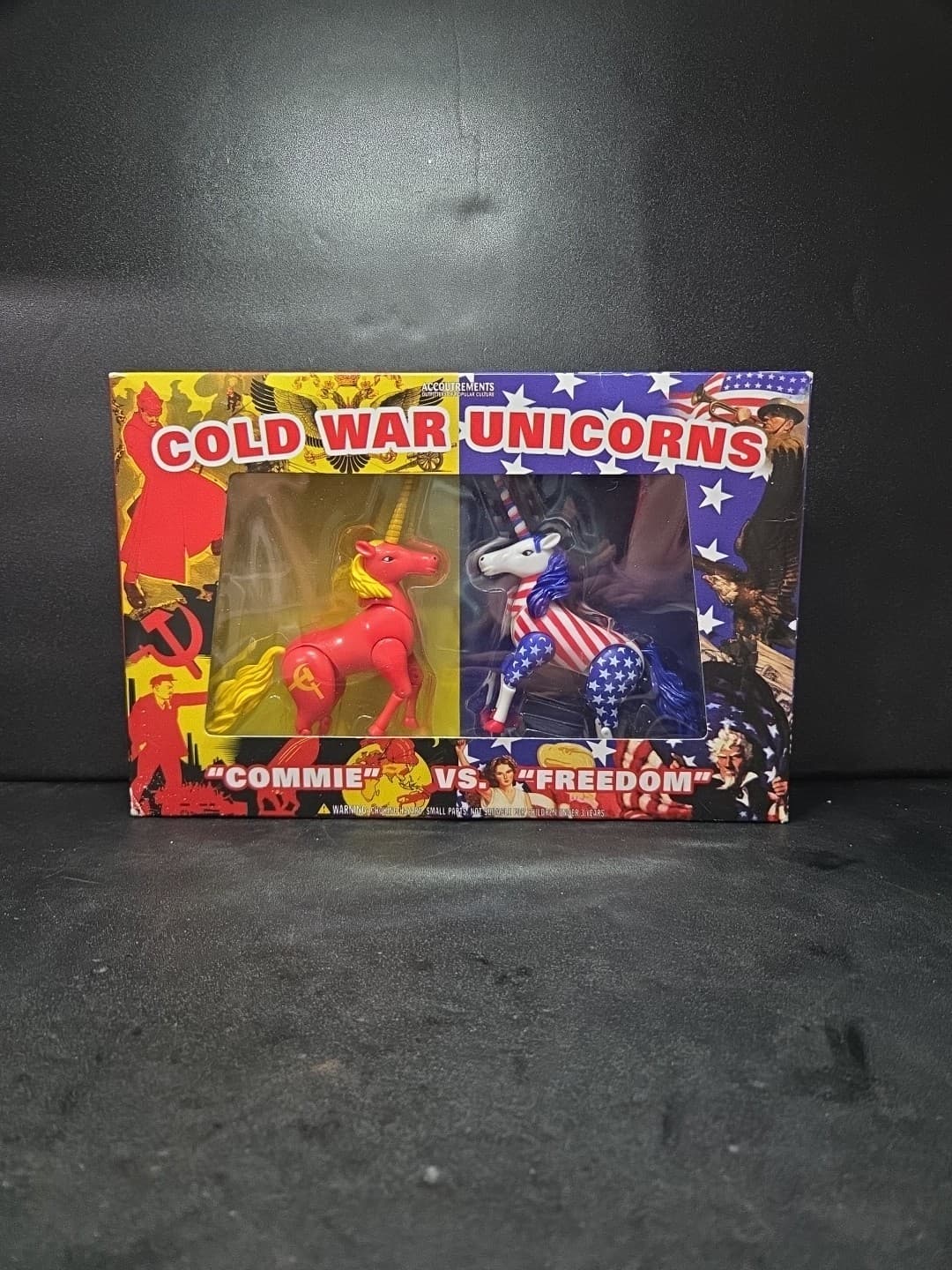 Rare Cold War Unicorns Commie Vs Freedom - 2006 Accoutrements - New