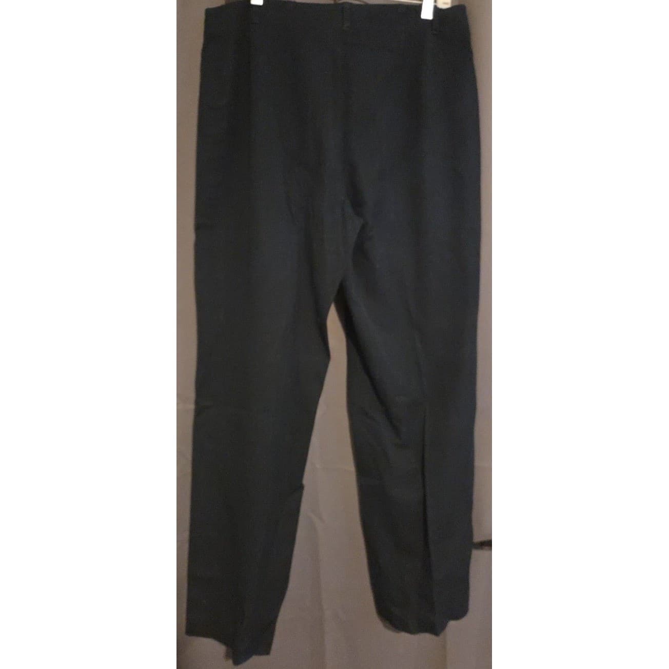 INC International Concepts Black Stretch Straight Leg Dress Pants, Women's Sz 14 - Thumbnail 4