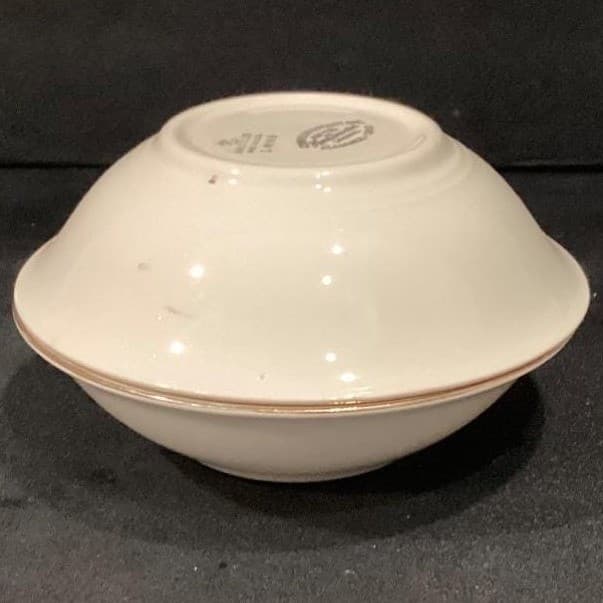 Cunningham & Pickett Cardinal Cereal Bowls, Set of 2, Vintage Floral Dinnerware - Thumbnail 10