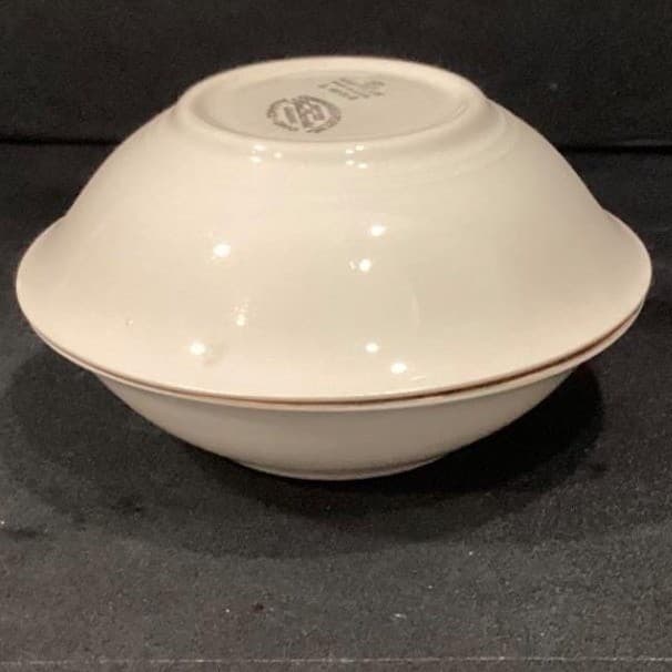 Cunningham & Pickett Cardinal Cereal Bowls, Set of 2, Vintage Floral Dinnerware - Thumbnail 13