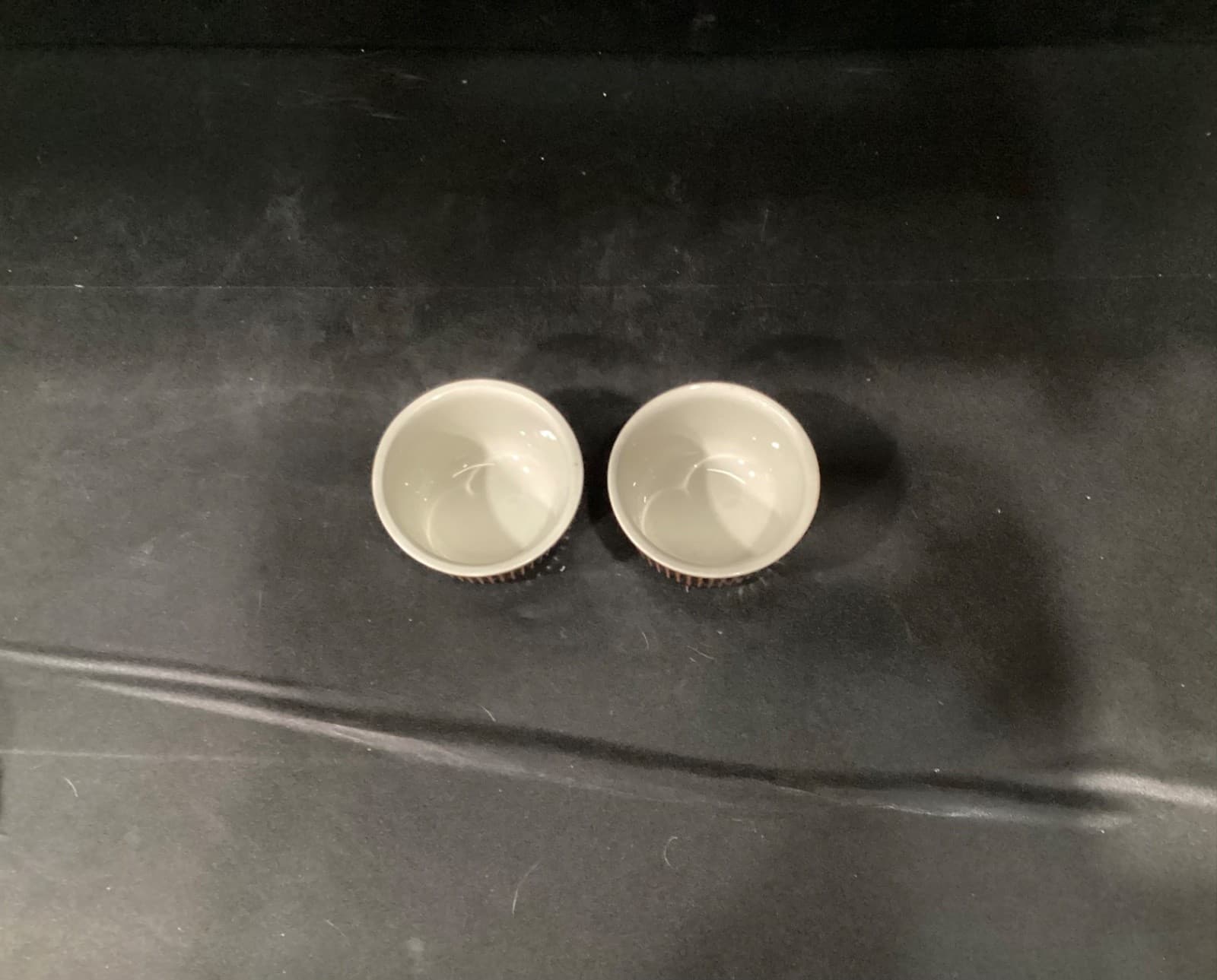 Vintage Villeroy & Boch Custard Dish Luxembourg Glazed Ceramic Set of 2 - Thumbnail 2