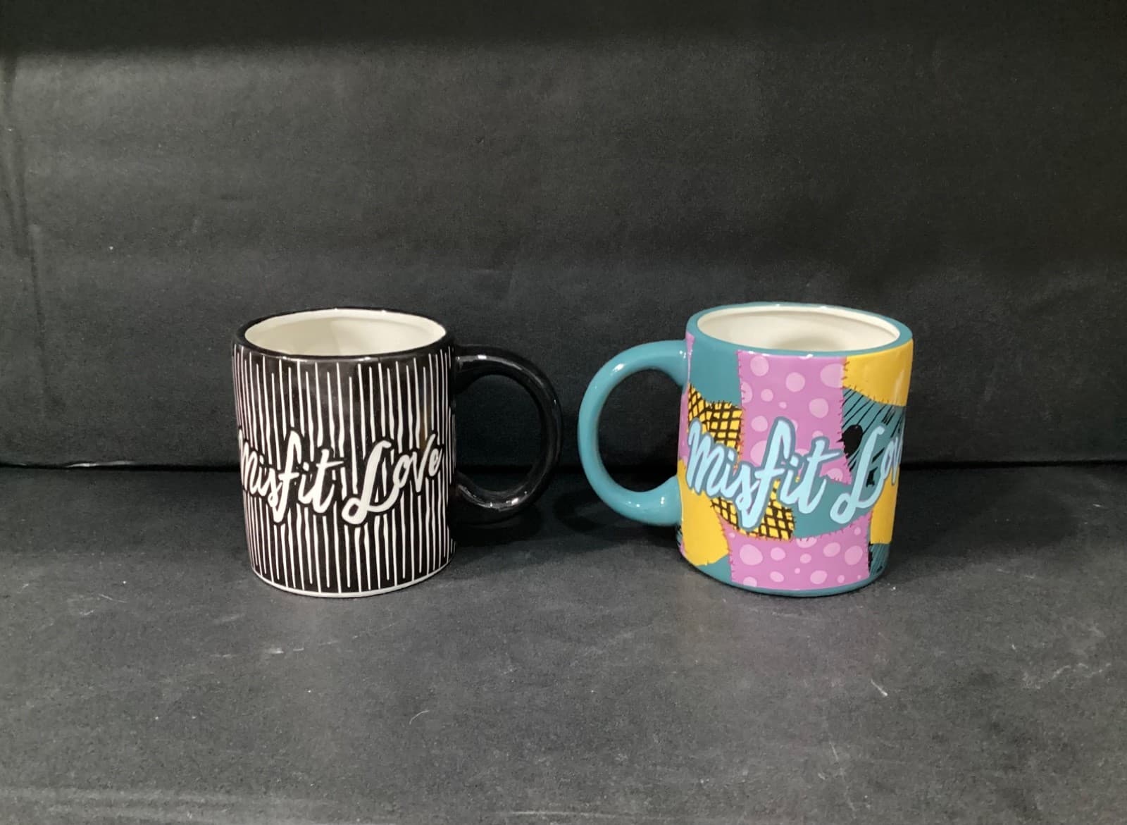 New Tim Burton 3D Sculpted Ceramic Mug Set Nightmare Before Christmas Disney - Thumbnail 4