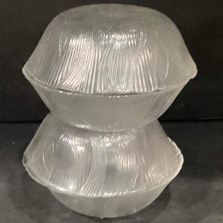 Arcoroc Canterbury Crocus Cereal Bowls, Set of 4 Vintage Pressed Glass Tableware - Thumbnail 11