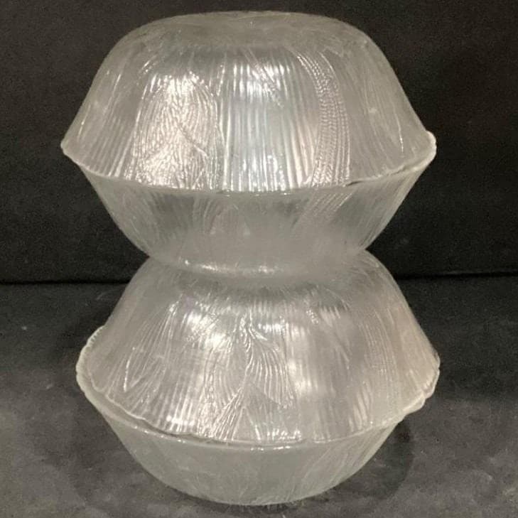 Arcoroc Canterbury Crocus Cereal Bowls, Set of 4 Vintage Pressed Glass Tableware - Thumbnail 8